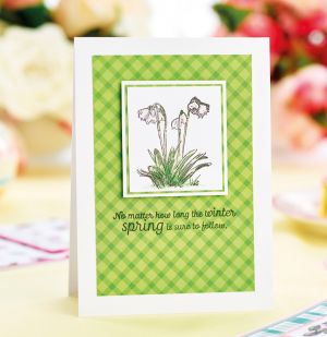 Stamped Spring Greetings