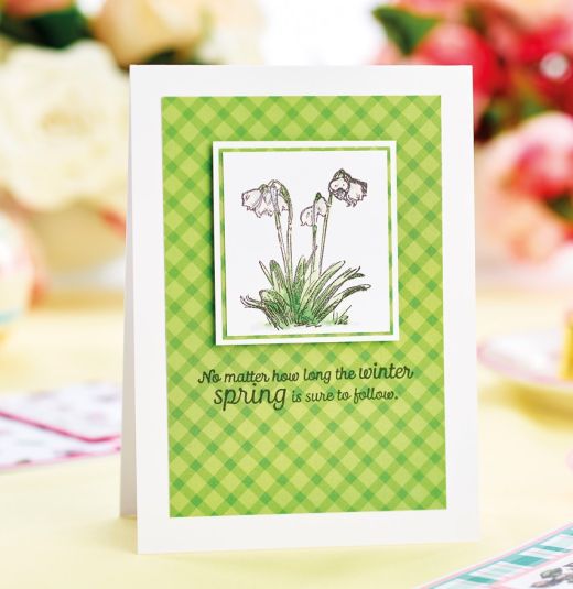 Stamped Spring Greetings