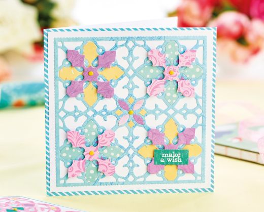 Paper-Pieced Die Cut Greetings