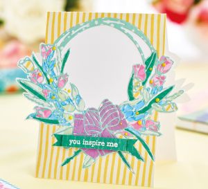 Paper-Pieced Die Cut Greetings