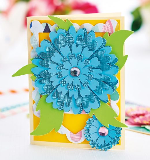 Bright Flowers Using Brother ScanNCut