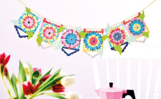 Bright Flowers Using Brother ScanNCut