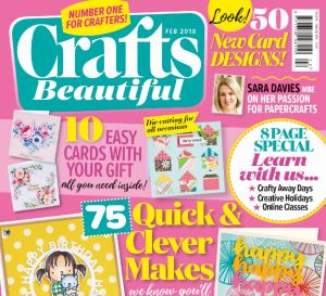 Crafts Beautiful February 2018 Issue 315 Template Pack
