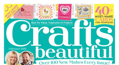 Crafts Beautiful February 2021 Issue 355 Template Pack