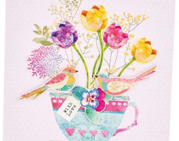 Floral Fancy Foiled Cards Floral Fancy Foiled Cards