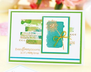 Easy Watercolour and Emboss Backgrounds Easy Watercolour and Emboss Backgrounds