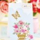 Floral Fancy Foiled Cards
