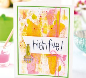 Cactus Ink Effect Cards