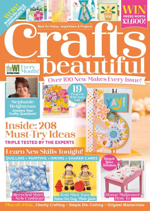 Crafts Beautiful June 2022 Issue 372 Template Pack