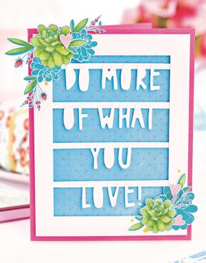 How To: Dynamic Die-Cut Lettering