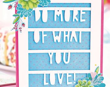 How To: Dynamic Die-Cut Lettering How To: Dynamic Die-Cut Lettering