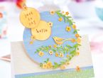 Free Spring Wreath Papercraft Project