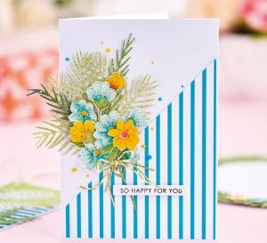 Easy Floral Die-Cut Greetings