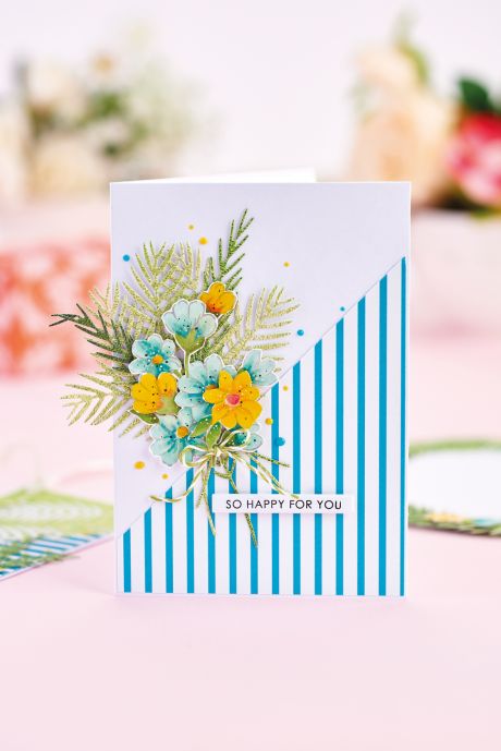 Easy Floral Die-Cut Greetings Easy Floral Die-Cut Greetings