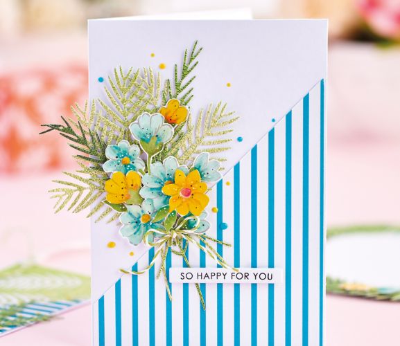 Easy Floral Die-Cut Greetings