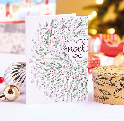 Easy Christmas Watercolour Illustrations with uni-PIN