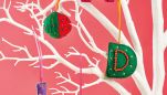 Alphabet Tree Decorations