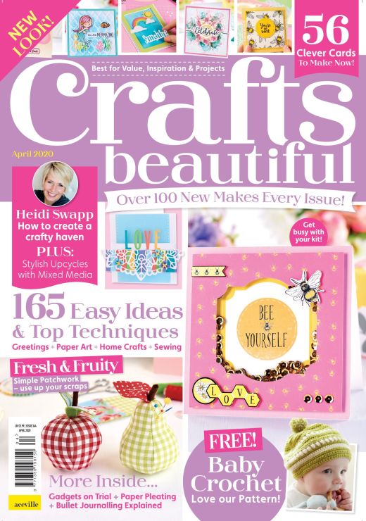 Crafts Beautiful April 2020 Issue 344 Template Pack