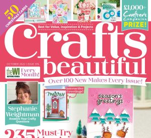 Crafts Beautiful October 2022 Issue 376 Template Pack