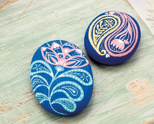 Pebble Painting with POSCA