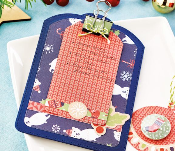 Festive Die-Cut Papercrafts