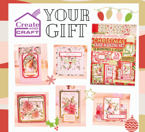 15 Cards To Make With Your FREE Create & Craft Christmas Cardmaking Set