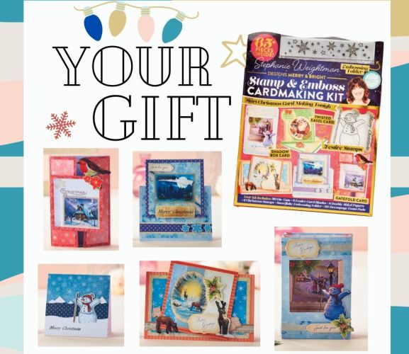 Christmas Cards: 14 To Make With Your Stephanie Weightman Kit