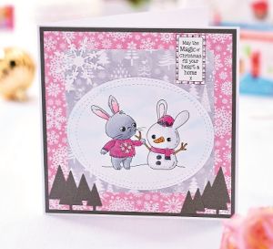 Stamp a Cute Winter Card