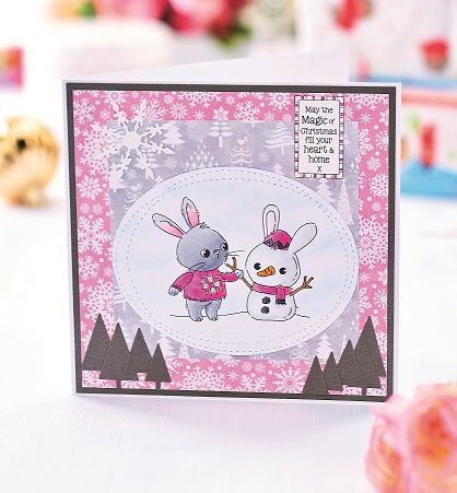 Stamp a Cute Winter Card