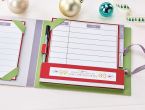 Christmas Folk Art Organisation Planner