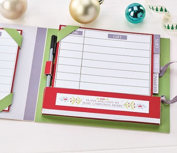 Christmas Folk Art Organisation Planner