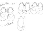 Children’s Shoe Applique Motif
