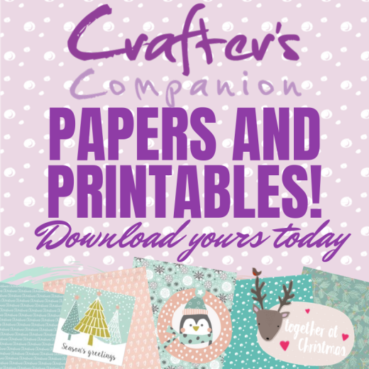 Crafter’s Companion Christmas Papers and Printables