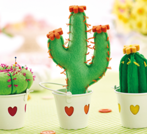 Felt Cactus Pincushions