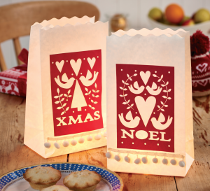 Papercut Candle Bags