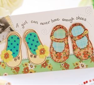 Children’s Shoe Applique Motif