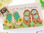 Children’s Shoe Bag And Matching Cards