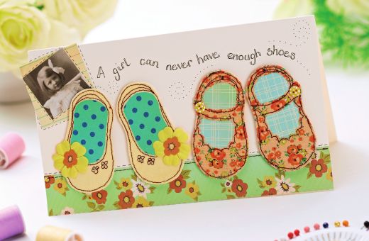 Children’s Shoe Bag And Matching Cards