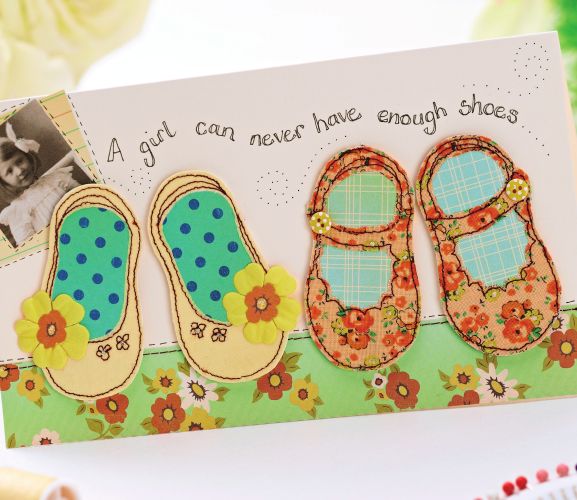 Children’s Shoe Bag And Matching Cards