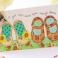 Children’s Shoe Bag And Matching Cards