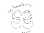 Children’s Shoe Bag And Matching Cards
