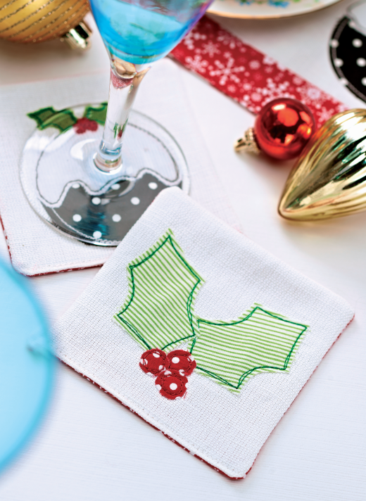 Applique Christmas Table Set