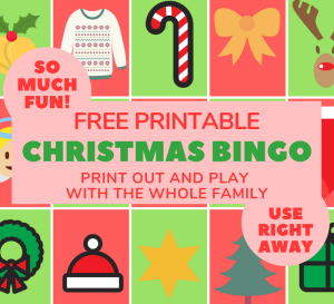 Christmas Bingo FREE Printable