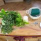 Christmas Colander Centrepiece