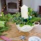 Christmas Colander Centrepiece