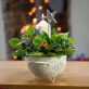 Christmas Colander Centrepiece