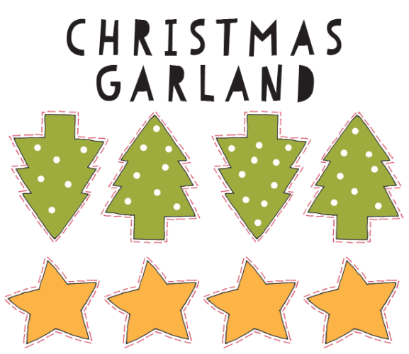 Make Your Own Christmas Garland