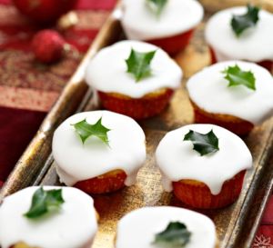 Orange & Cranberry Cupcakes