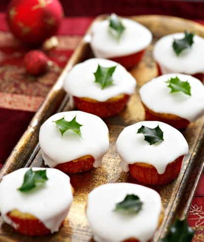 Orange & Cranberry Cupcakes