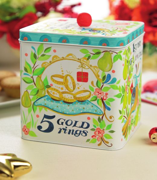 Christmas Tin- Mug And Card